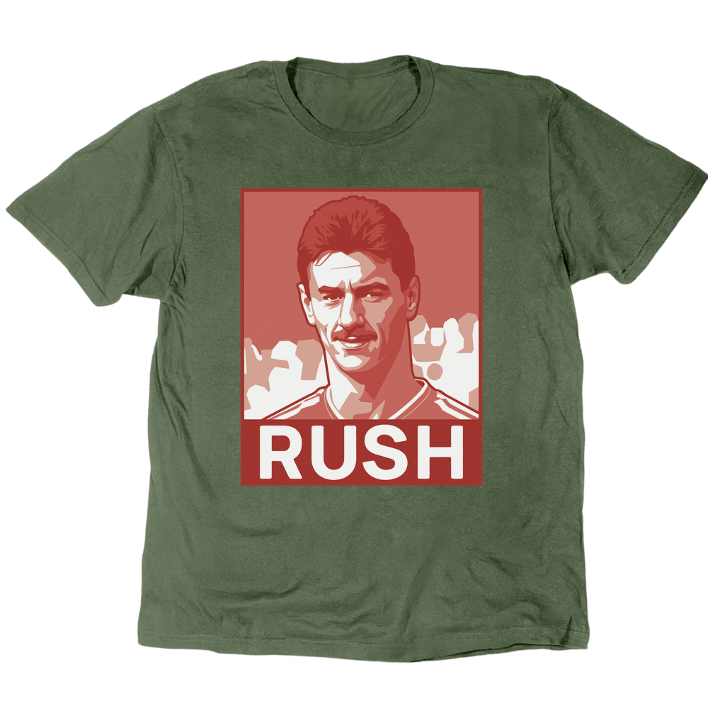 Ian Rush T-Shirt - Military Green
