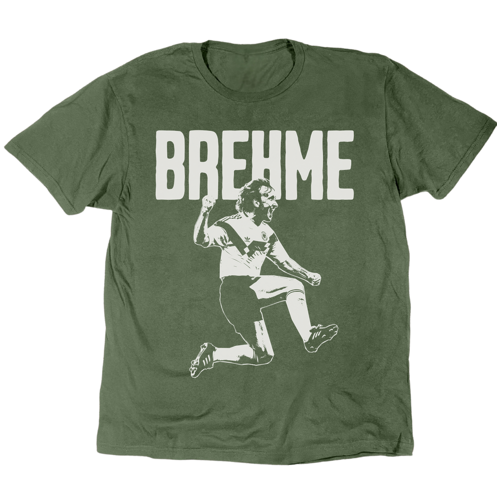 Andreas Brehme T-Shirt - Military Green