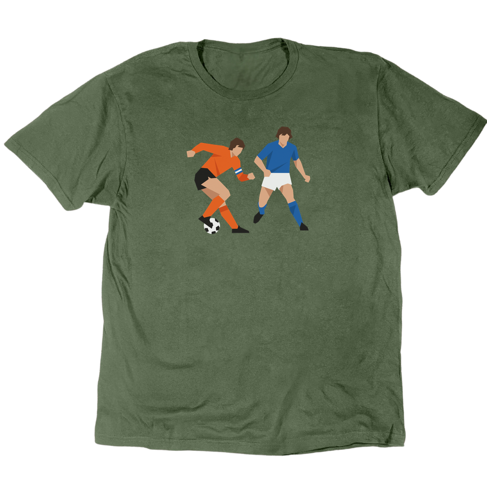 Icons Illustrated Cruyff Turn T-Shirt - Military Green