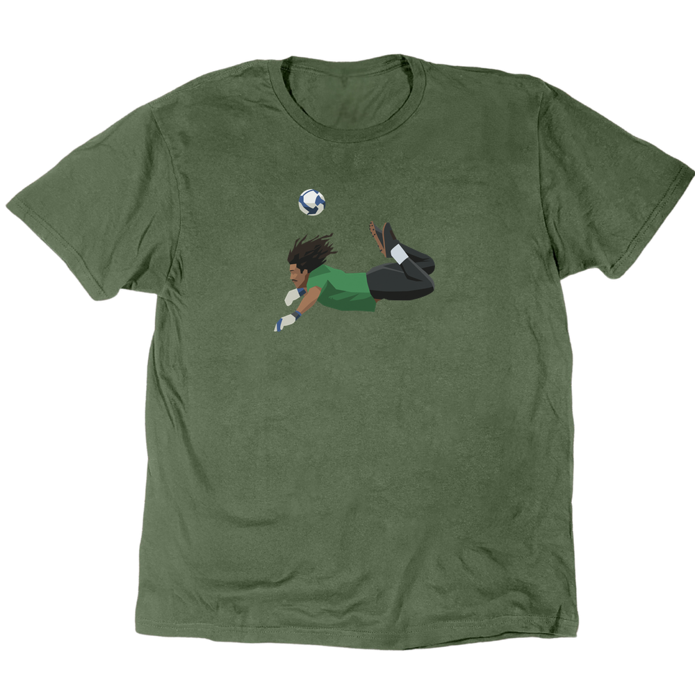 Icons Illustrated Scorpion Kick T-Shirt - Military Green