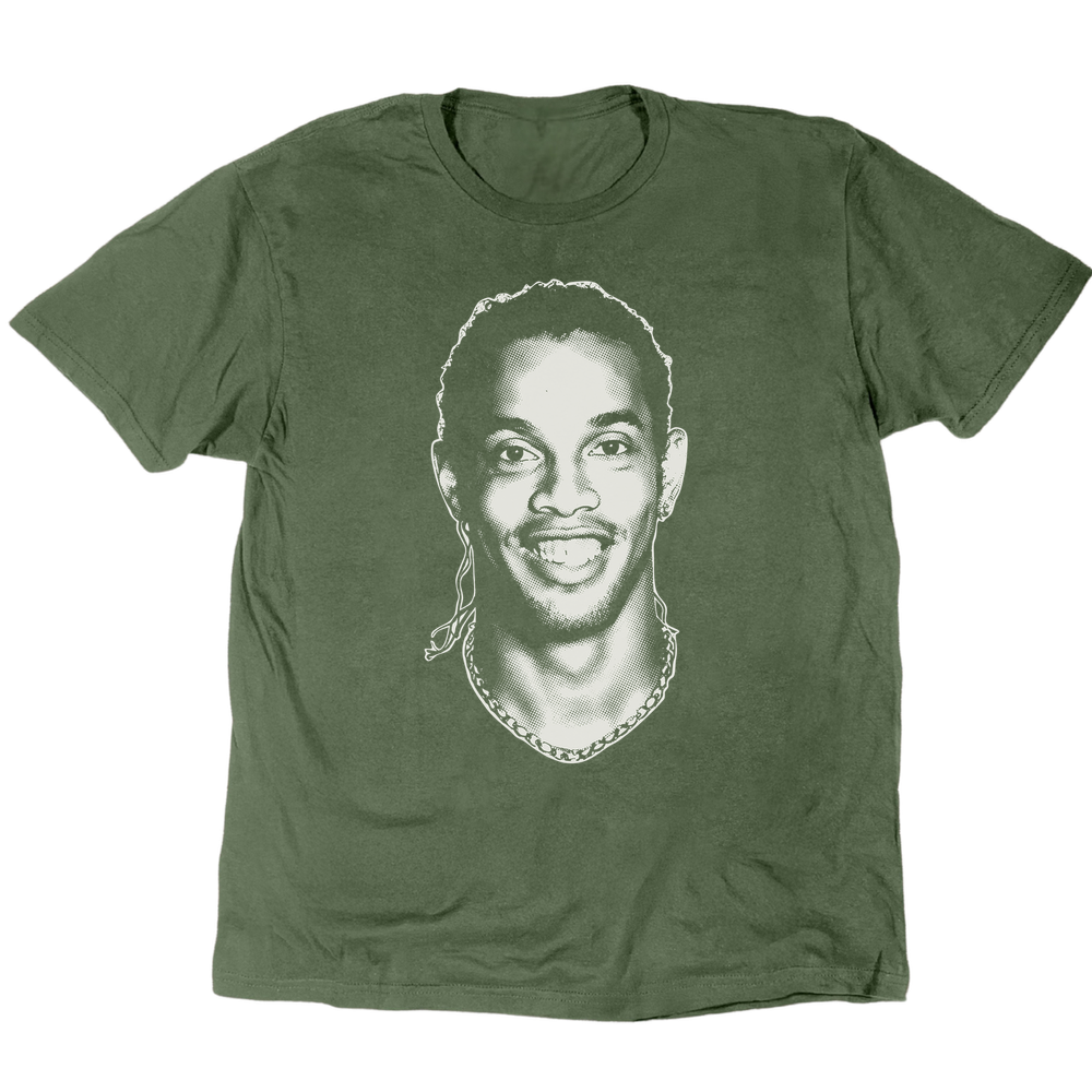 Icon Series Ronaldinho 2004 T-Shirt - Military Green
