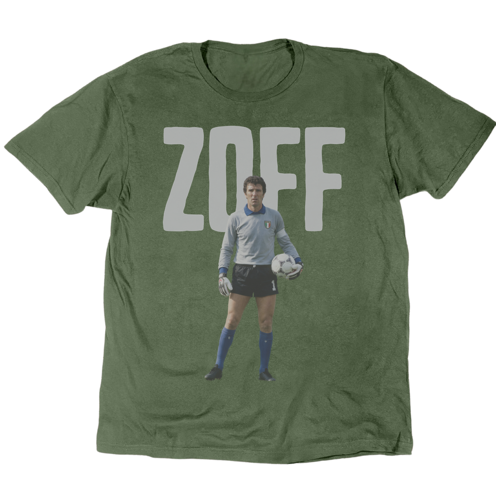 Dino Zoff 1982 T-Shirt - Military Green
