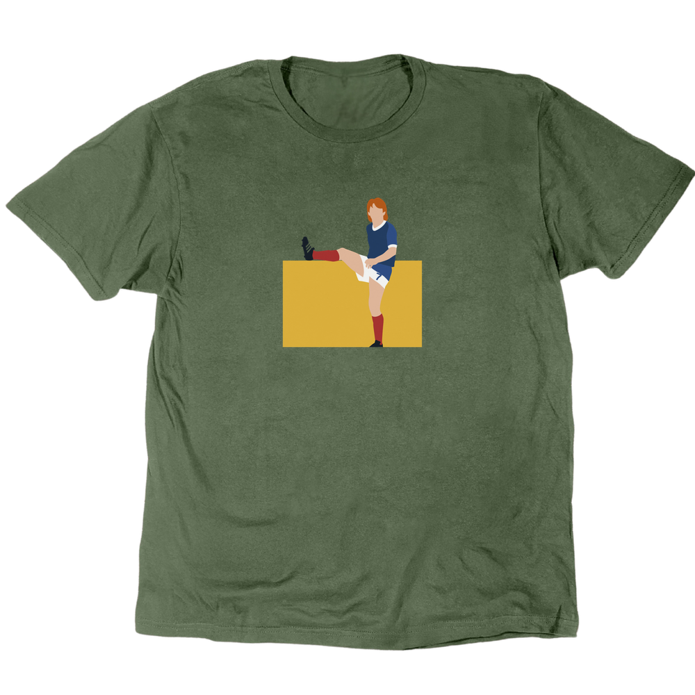 Icons Illustrated Strachan 1986 T-Shirt - Military Green