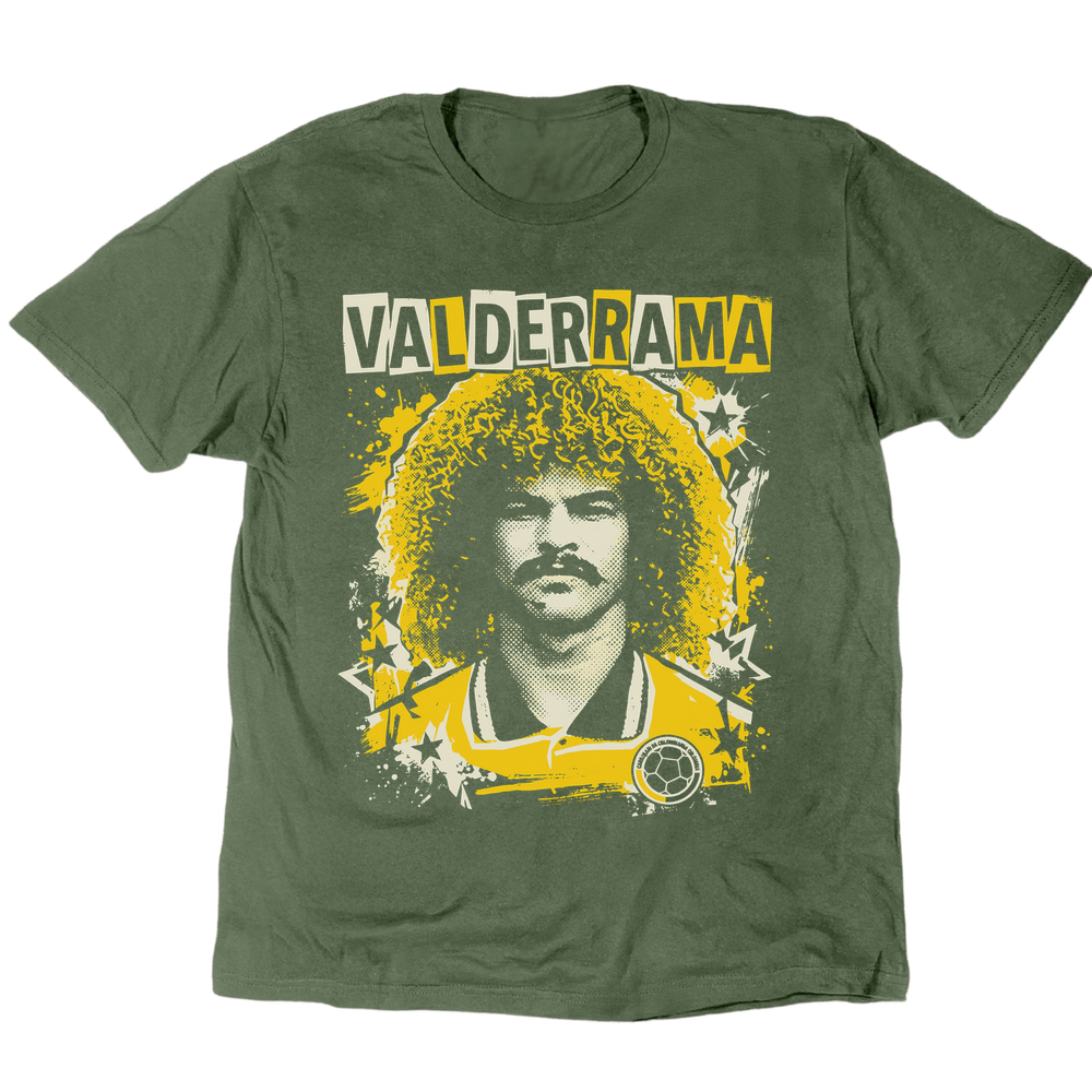 コリンシアン　VALDERRAMA プラチナム Valderrama The Maverick T-Shirt – Retro 90 Originals