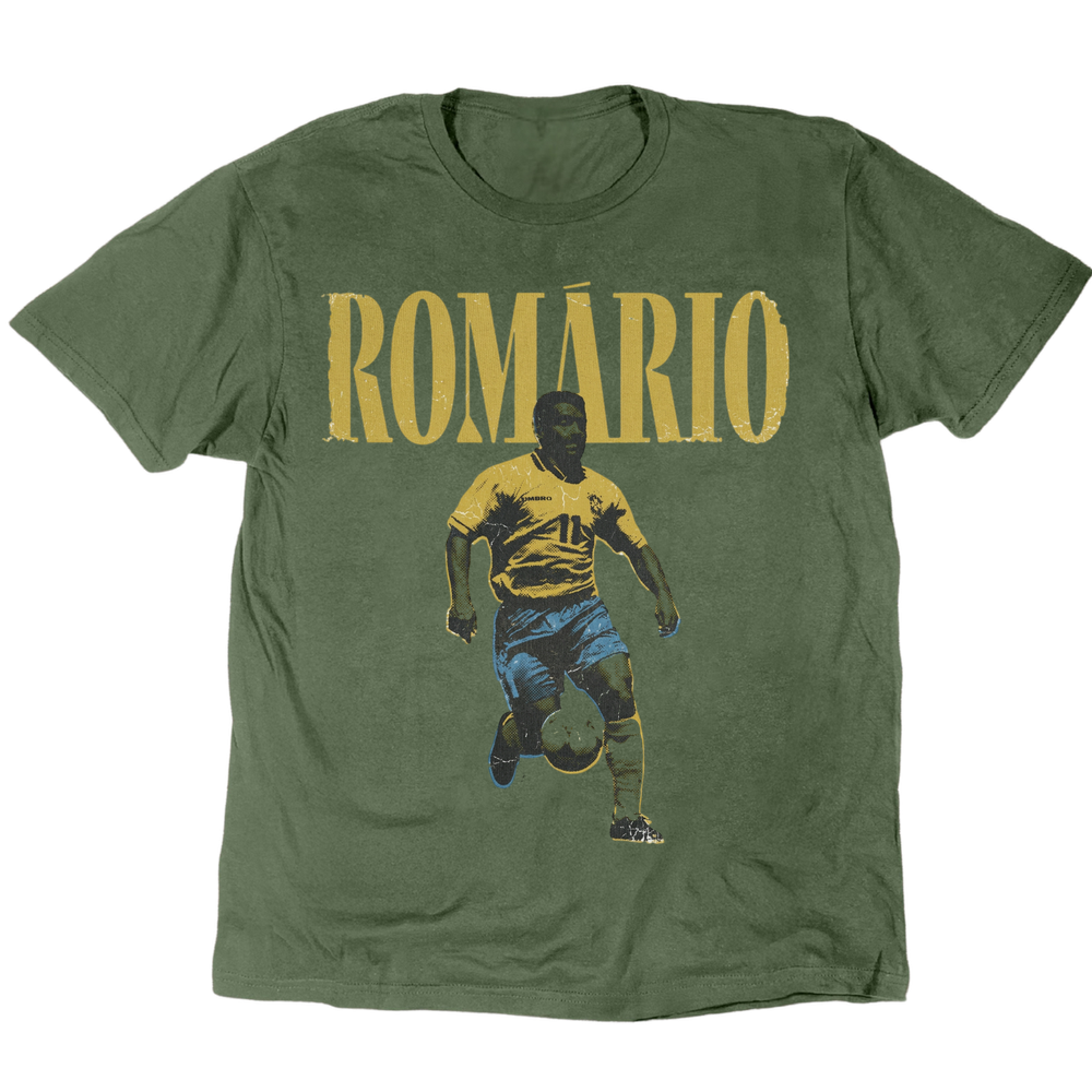 Romário 1994 T-Shirt - Military Green