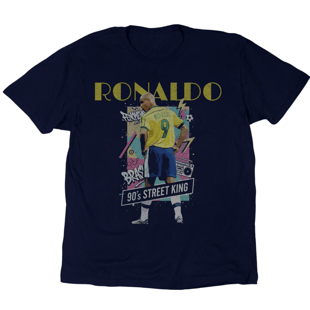 Ronaldo 90s Street King T-Shirt - Navy