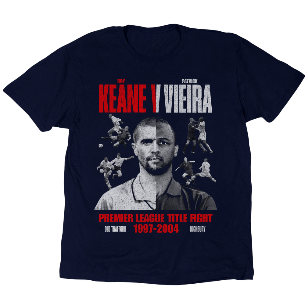 Keane V Vieira T-Shirt - Navy