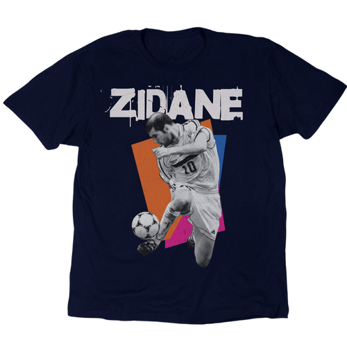 Zidane – Raw Genius T-Shirt – Retro 90 Originals