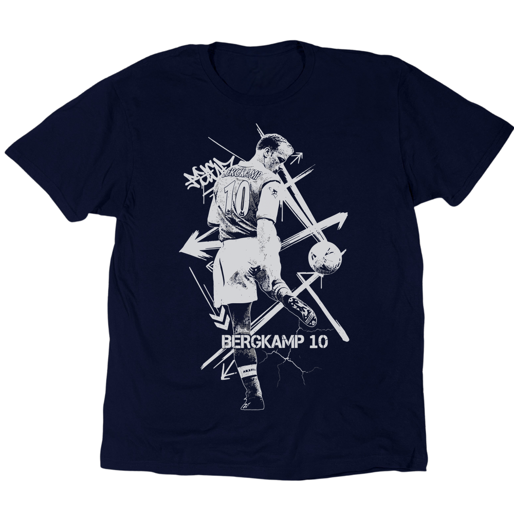 Bergkamp 10 T-Shirt - Navy