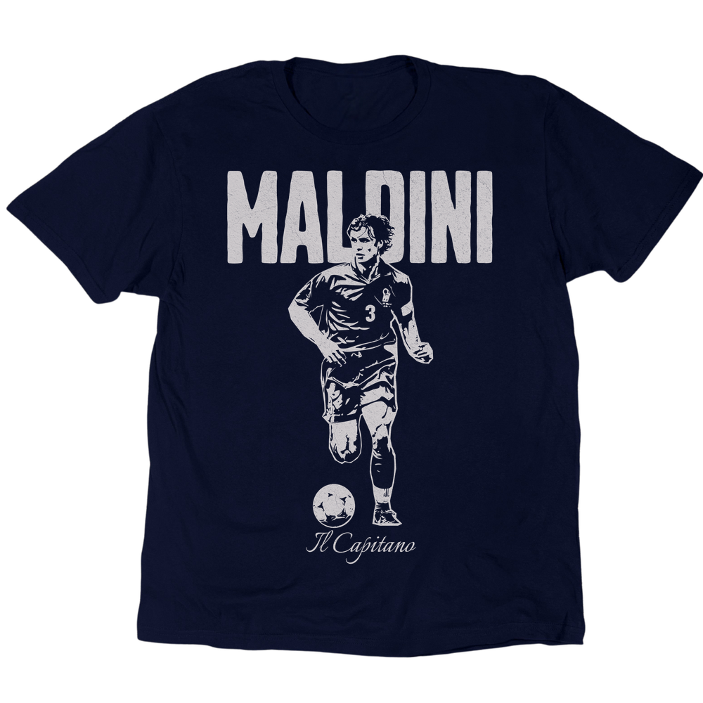 Il Capitano Paulo Maldini 2 T-Shirt - Navy
