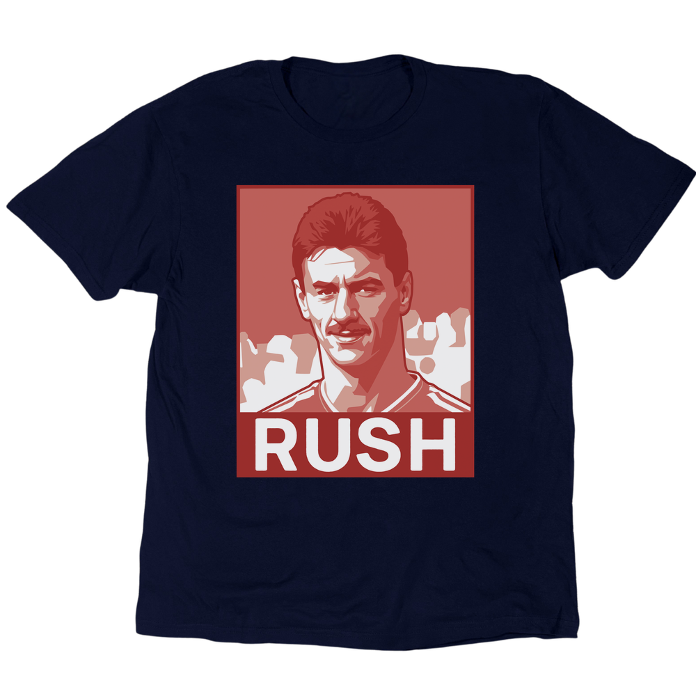 Ian Rush T-Shirt - Navy