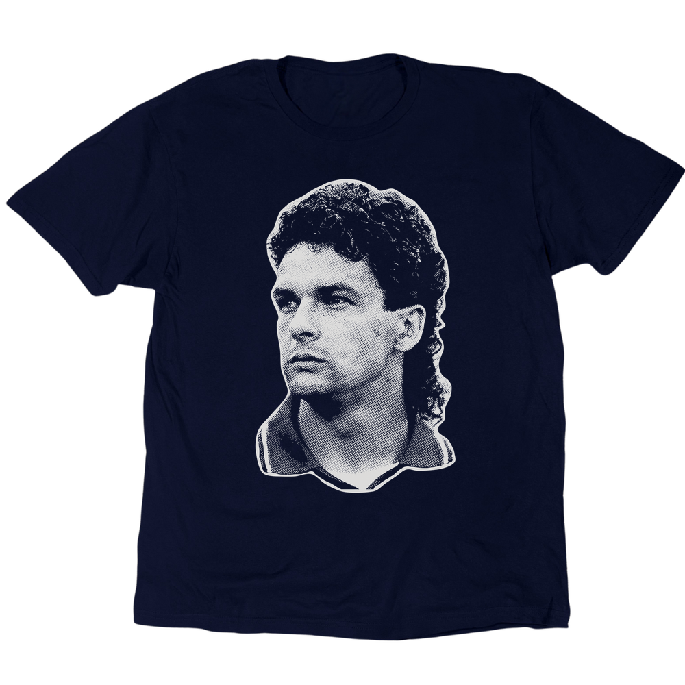 Icon Series Roberto Baggio T-Shirt - Navy