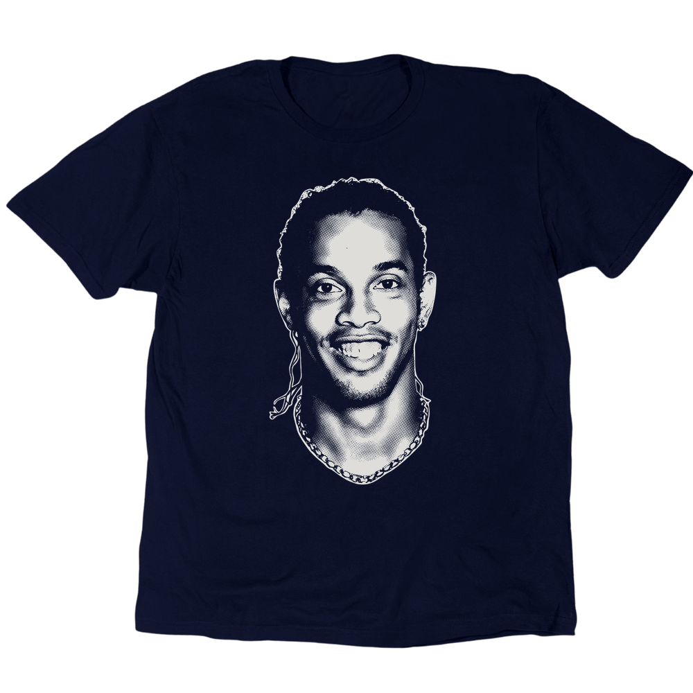 Icon Series Ronaldinho 2004 T-Shirt - Navy