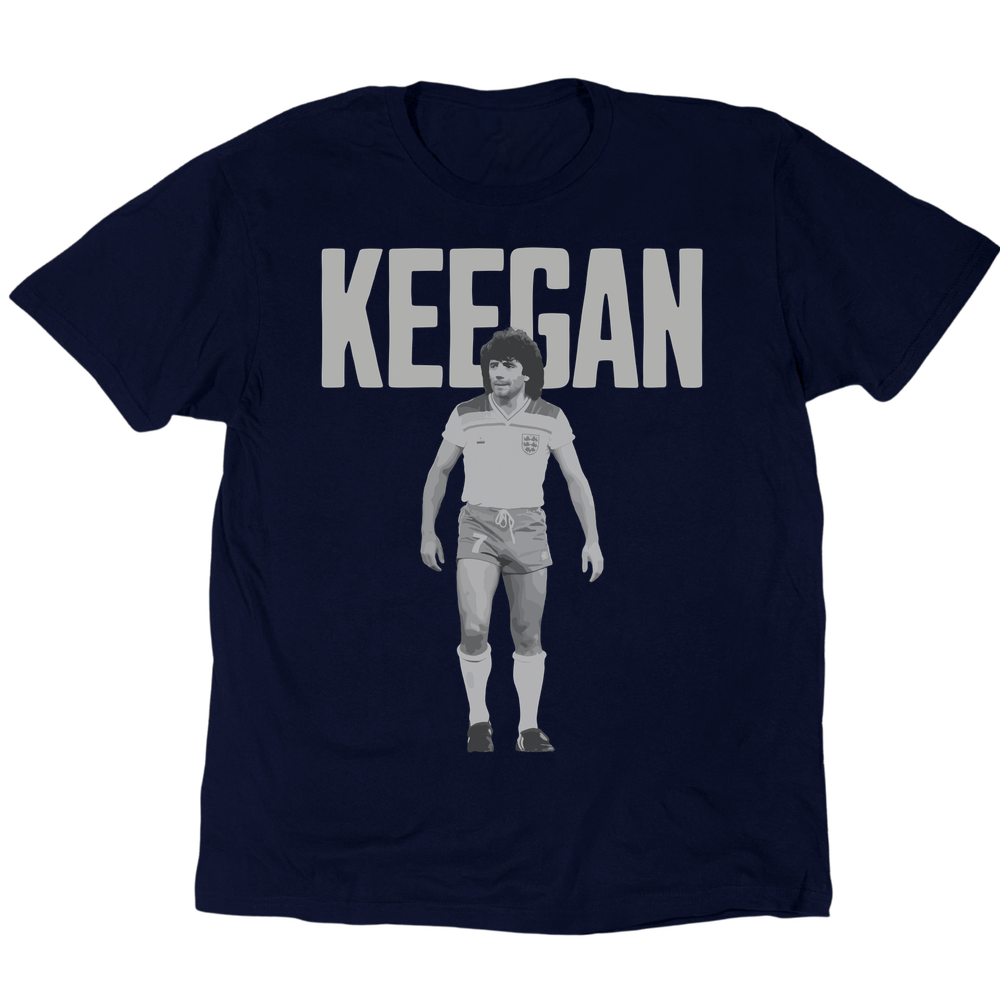 Kevin Keegan 1982 T-Shirt - Navy
