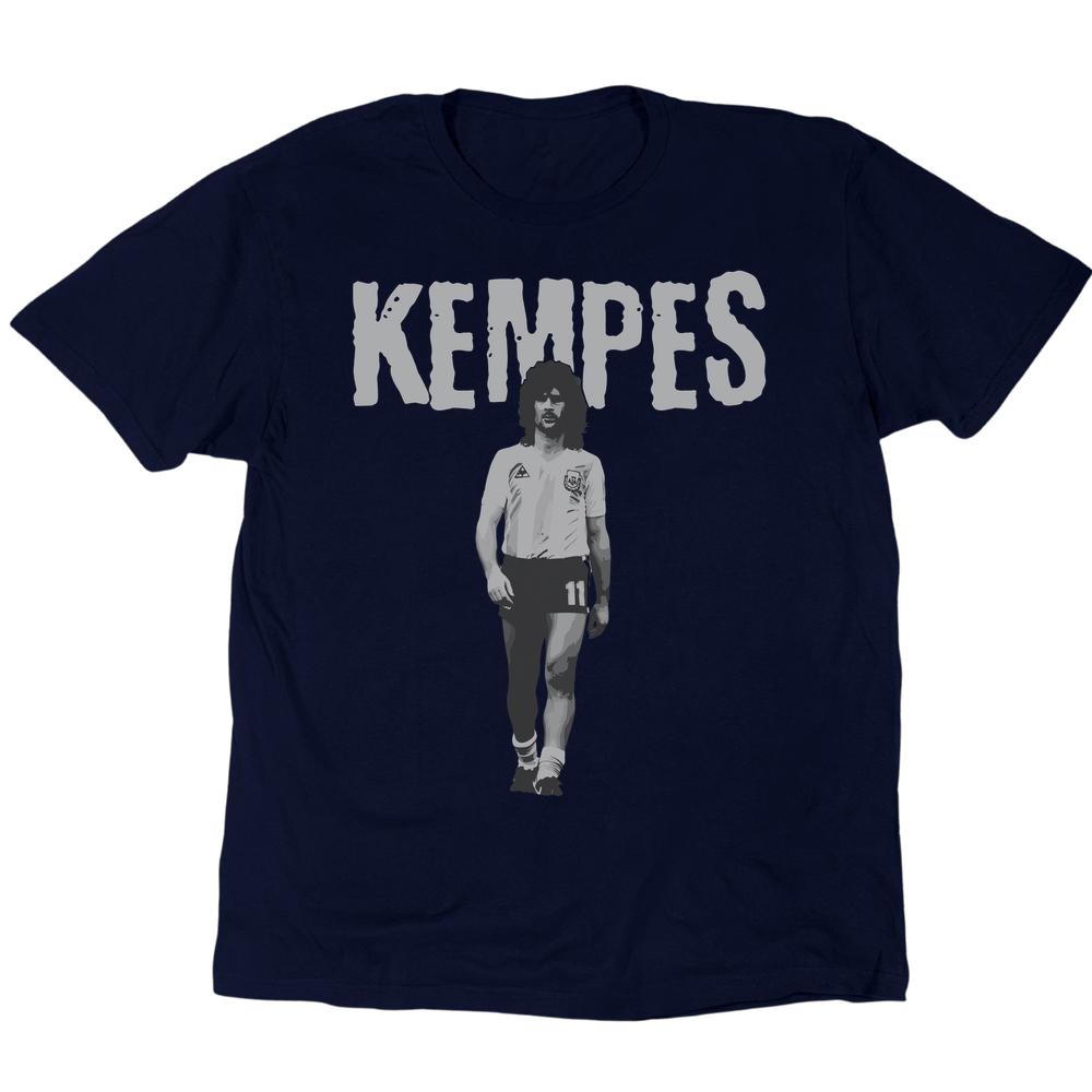 Mario Kempes El Matador T-Shirt - Navy
