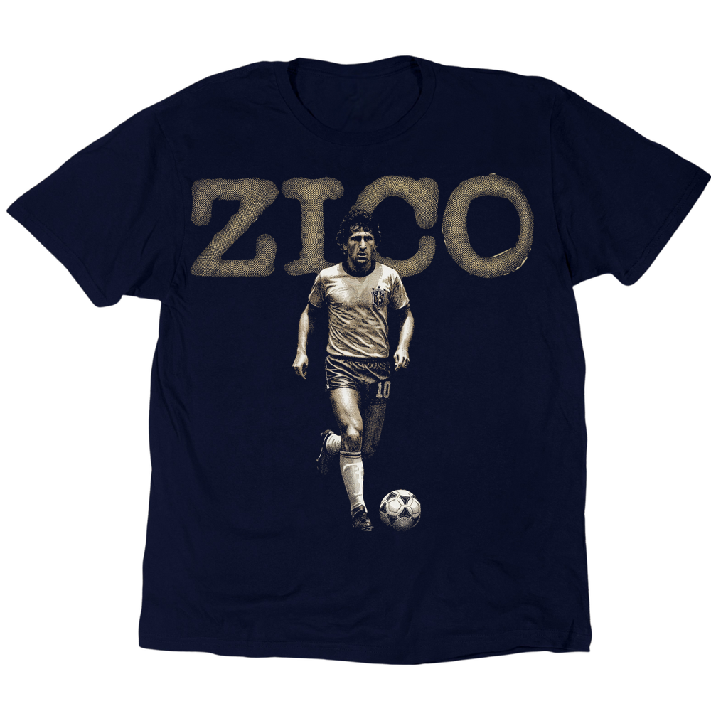 Zico Brasil 82 T-Shirt - Navy