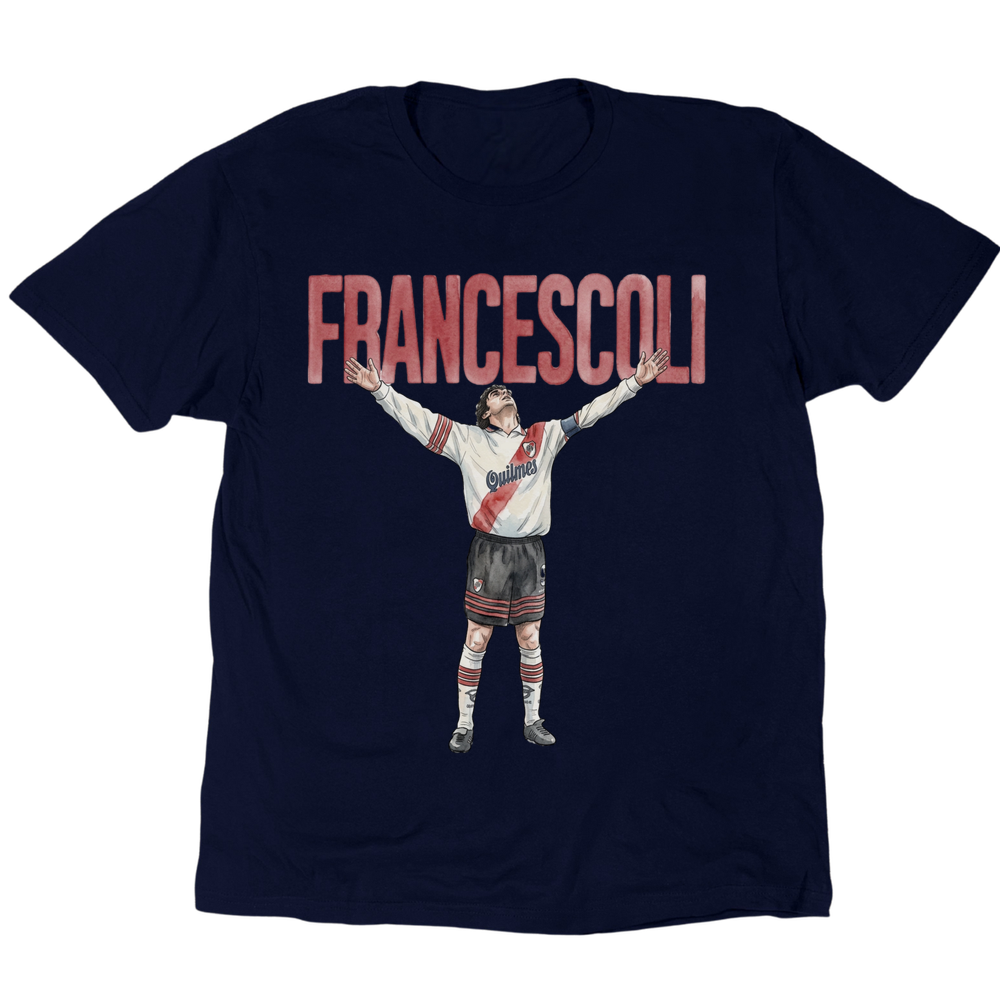 Enzo Francescoli River Plate T-Shirt - Navy