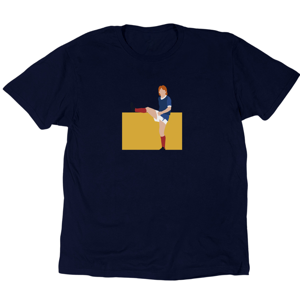 Icons Illustrated Strachan 1986 T-Shirt - Navy