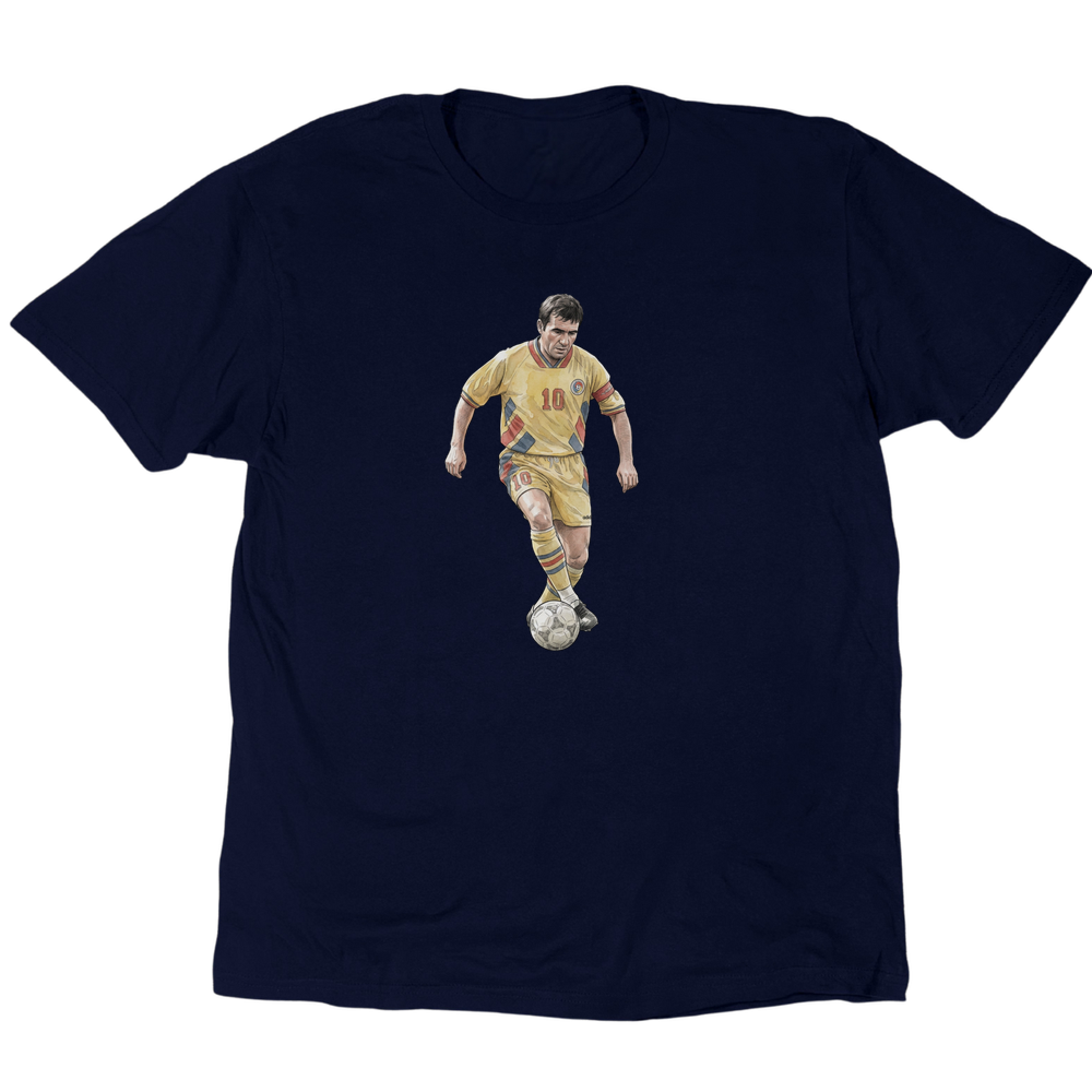 Gheorghe Hagi T-Shirt - Navy