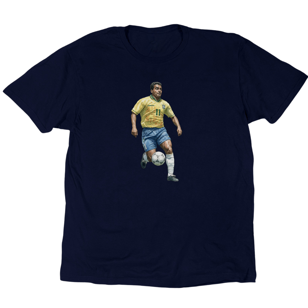 Romário O Baixinho T-Shirt - Navy