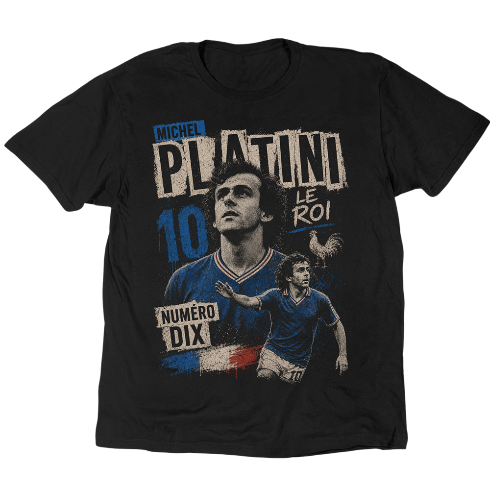 Michel Platini Numéro Dix T-Shirt