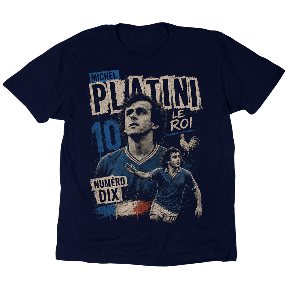 Michel Platini Numéro Dix T-Shirt
