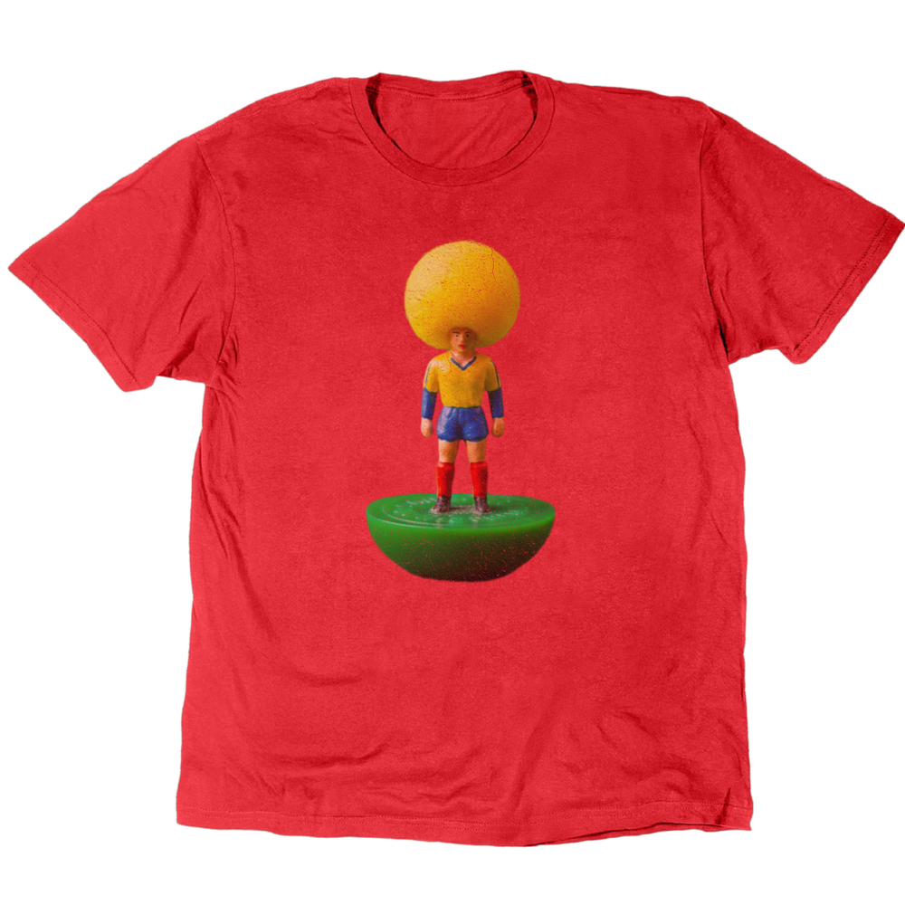 Columbian Afro T-Shirt - Red