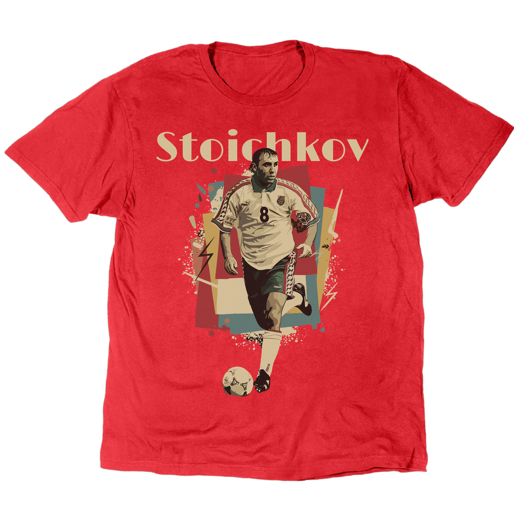 Stoichkov T-Shirt - Red