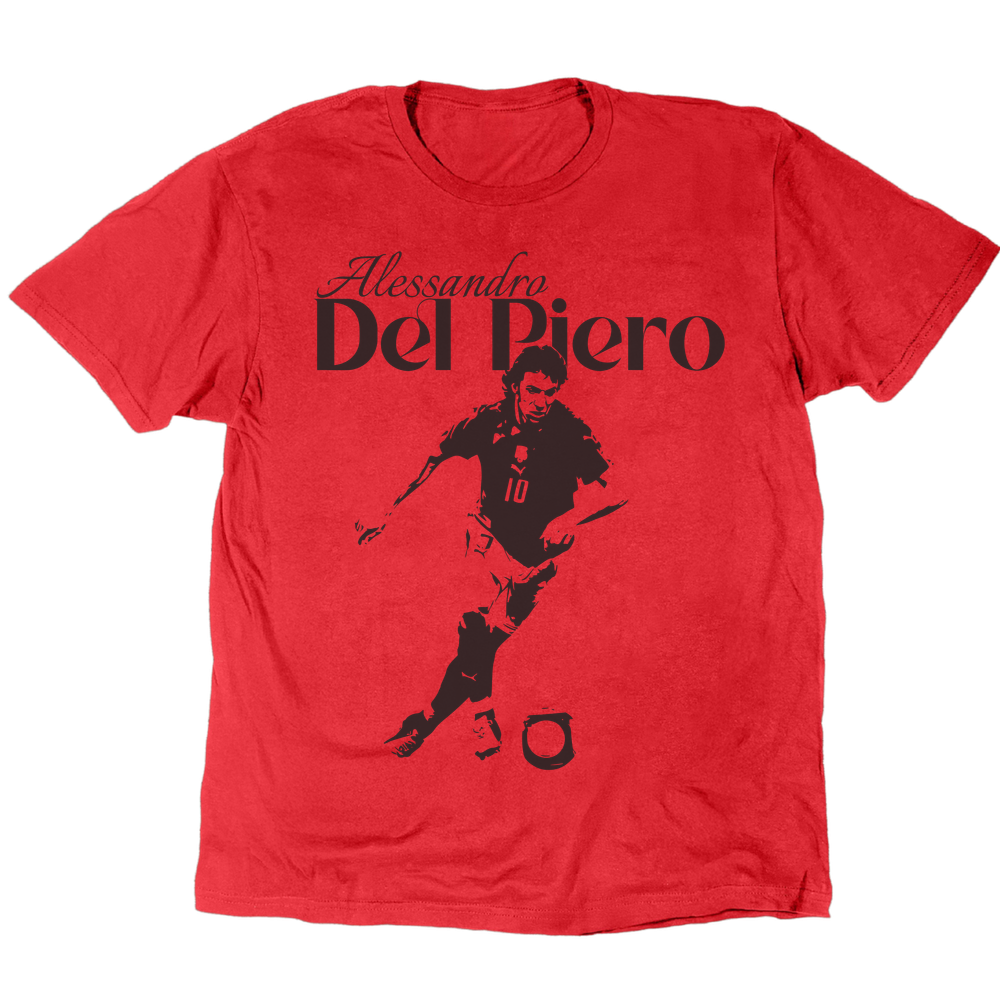 Alessandro Del Piero T-Shirt - Red