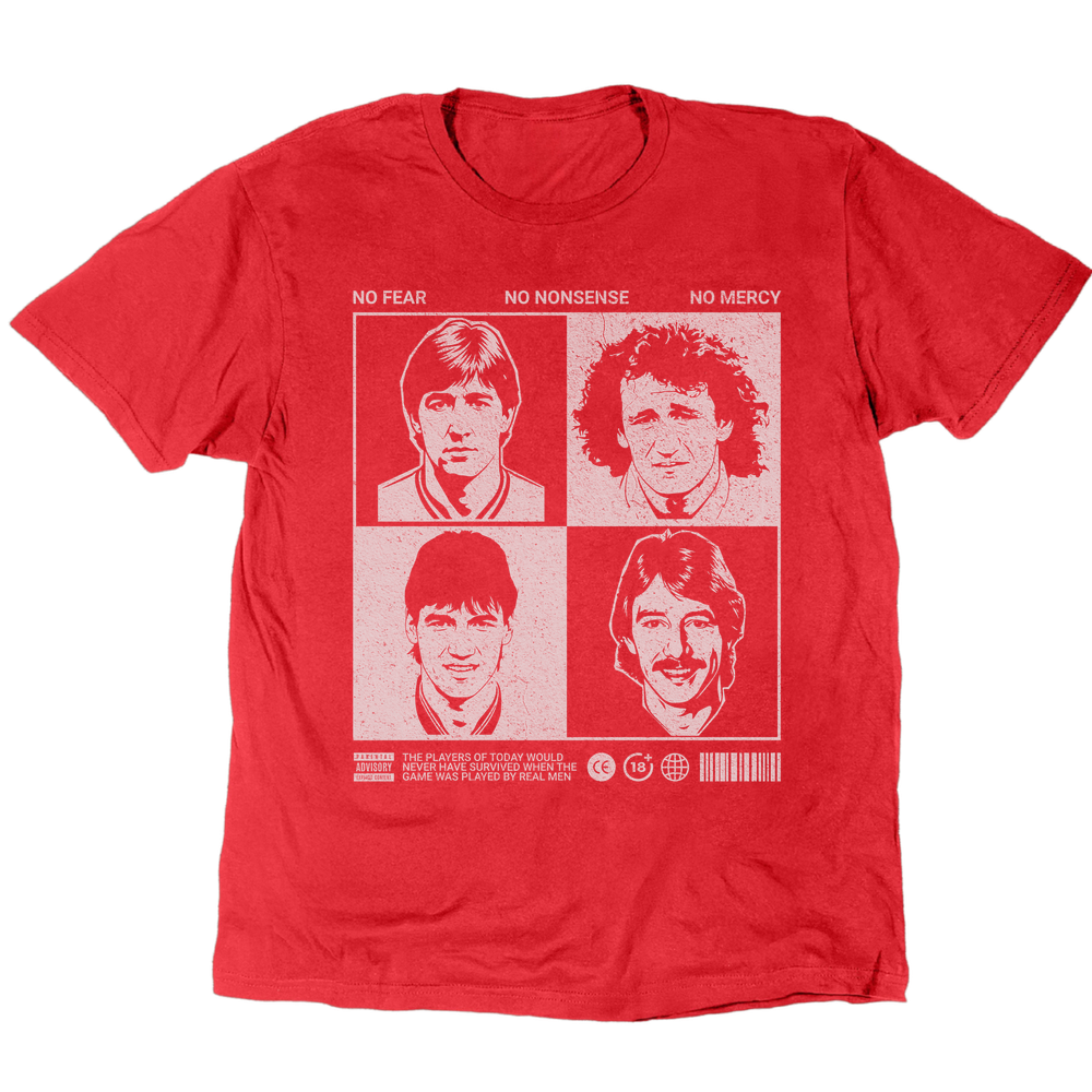 No Fear No Nonsense No Mercy T-Shirt - Red