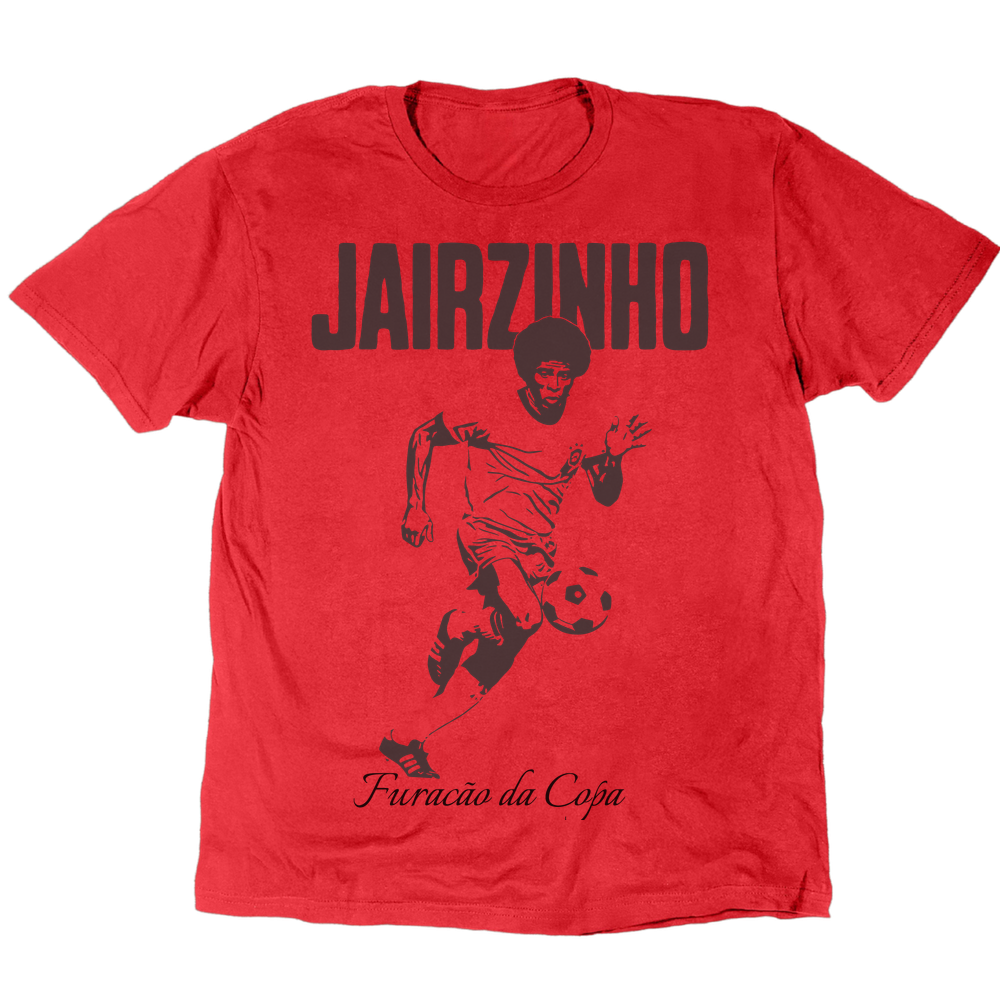 Jairzinho Furacão da Copa T-Shirt - Red