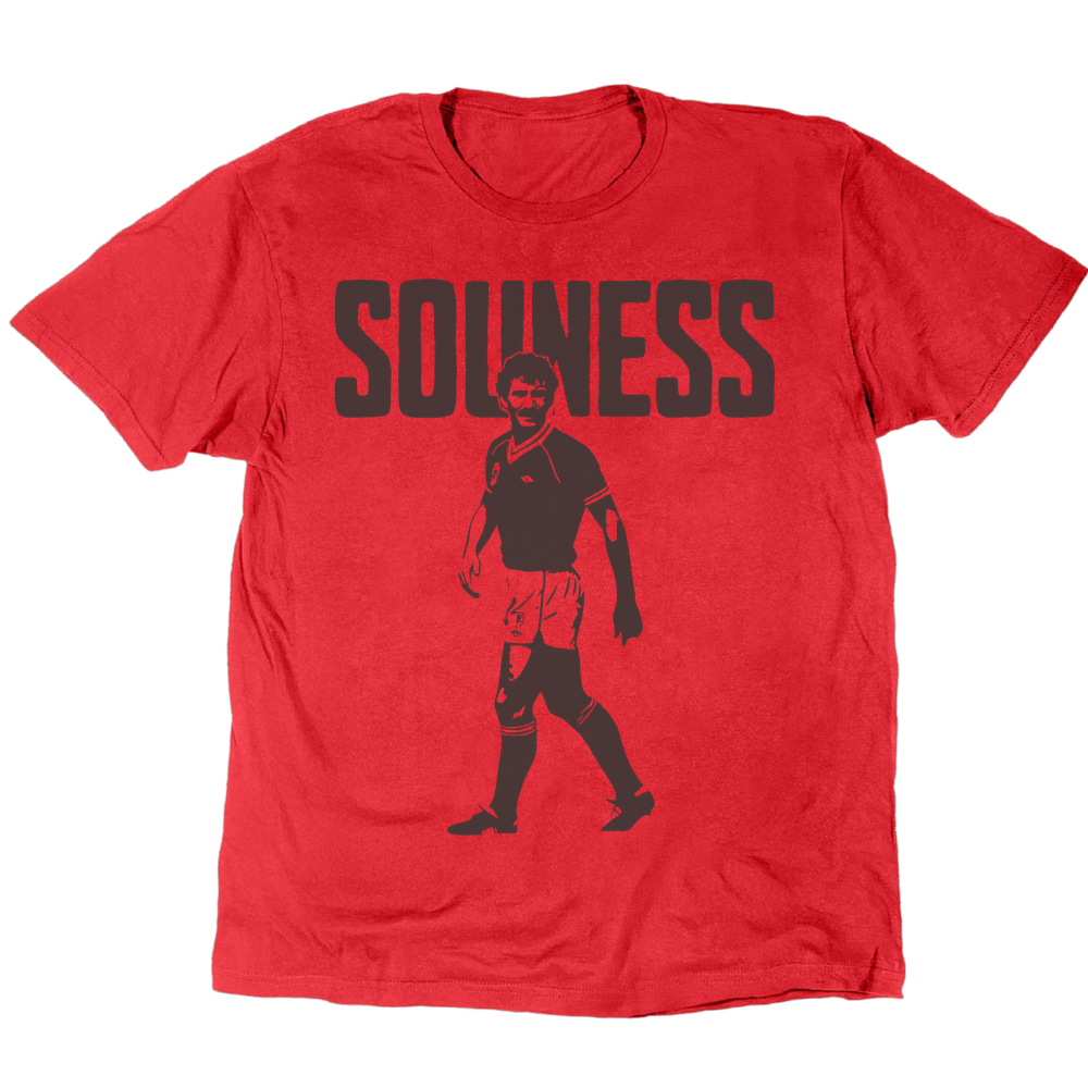 Graeme Souness Midfield Enforcer T-Shirt - Red