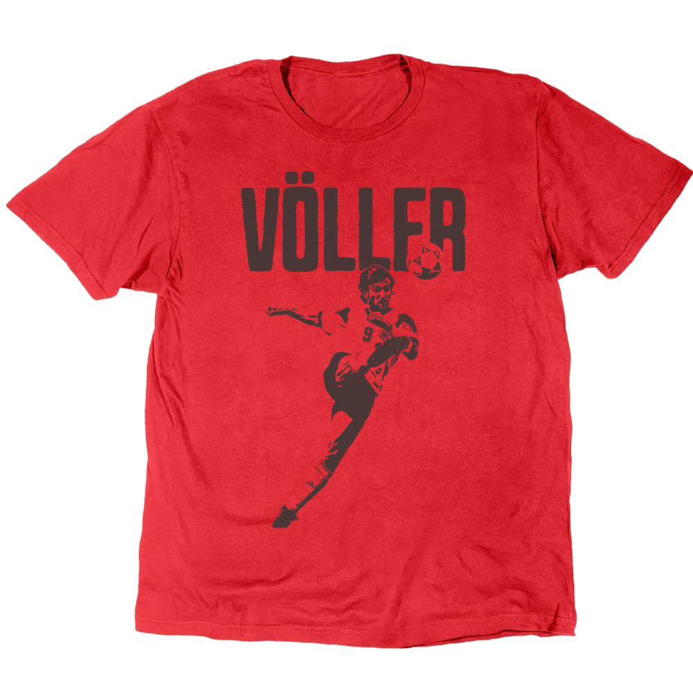 Rudi Völler 1986 T-Shirt - Red