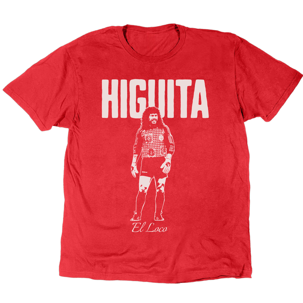 El Loco Rene Higuita T-Shirt - Red