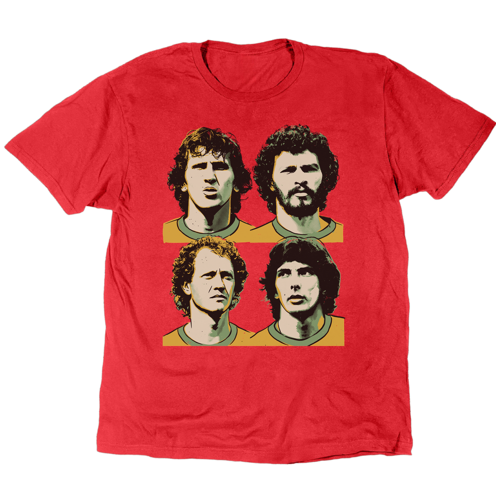Zico Socrates Eder Falcao 2 T-Shirt - Red
