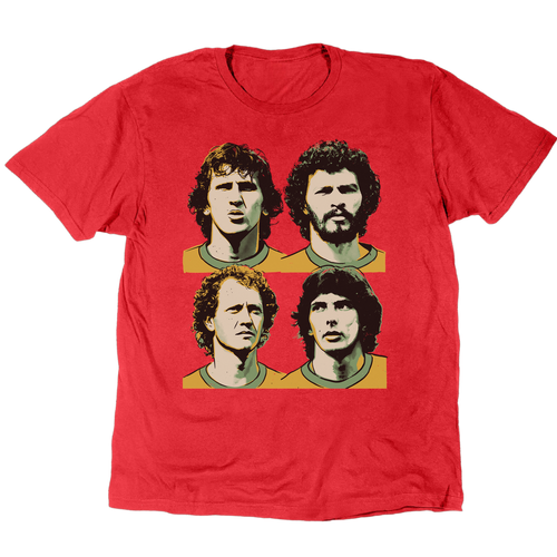 Zico Socrates Eder Falcao 2 T-Shirt - Red