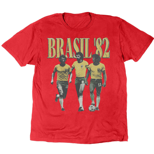 Brasil 1982 T-Shirt - Red
