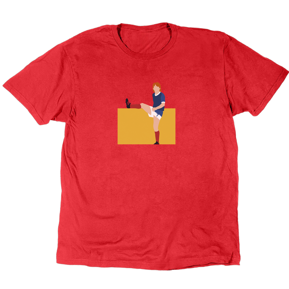 Icons Illustrated Strachan 1986 T-Shirt - Red