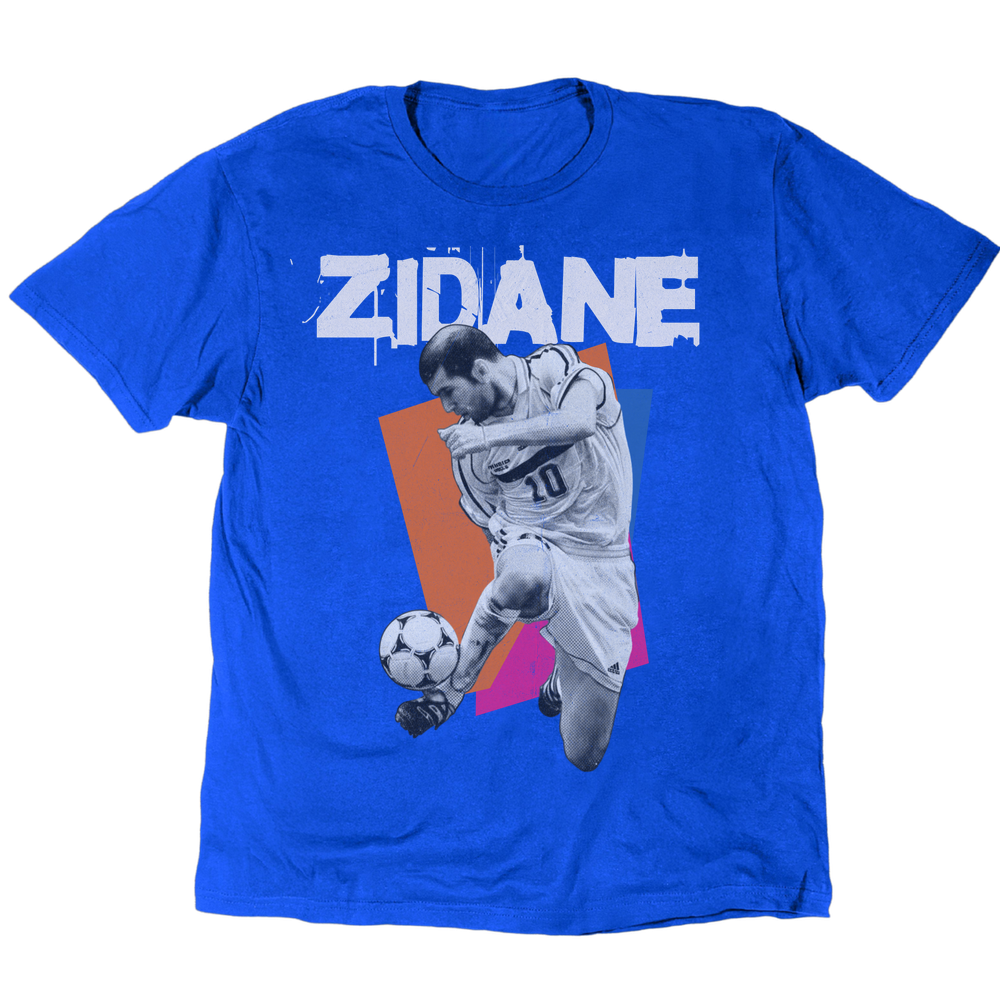 Zidane – Raw Genius T-Shirt – Retro 90 Originals