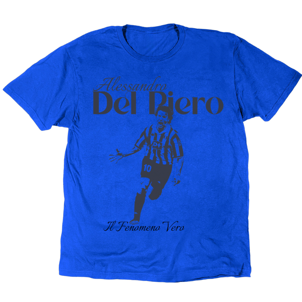 Del Piero Il Fenomeno Vero T-Shirt - Royal