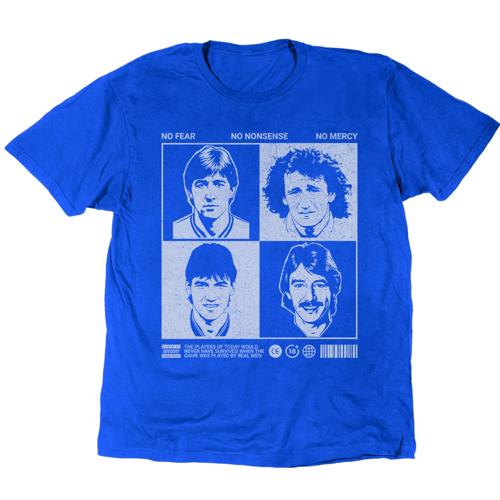No Fear No Nonsense No Mercy T-Shirt - Royal
