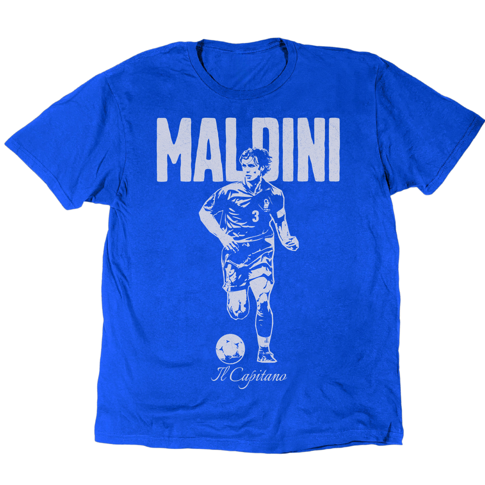 Il Capitano Paulo Maldini 2 T-Shirt - Royal