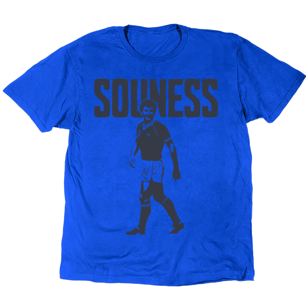 Graeme Souness Midfield Enforcer T-Shirt - Royal