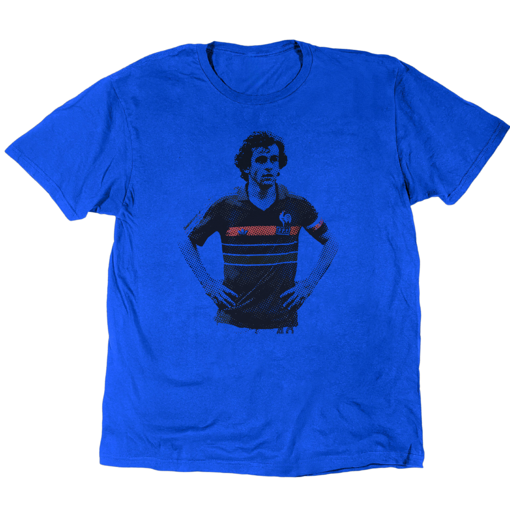 Michel Platini Le Roi T-Shirt - Royal