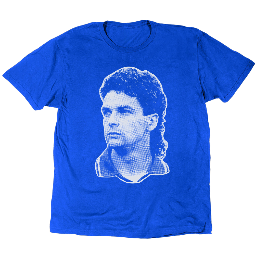 Icon Series Roberto Baggio T-Shirt - Royal