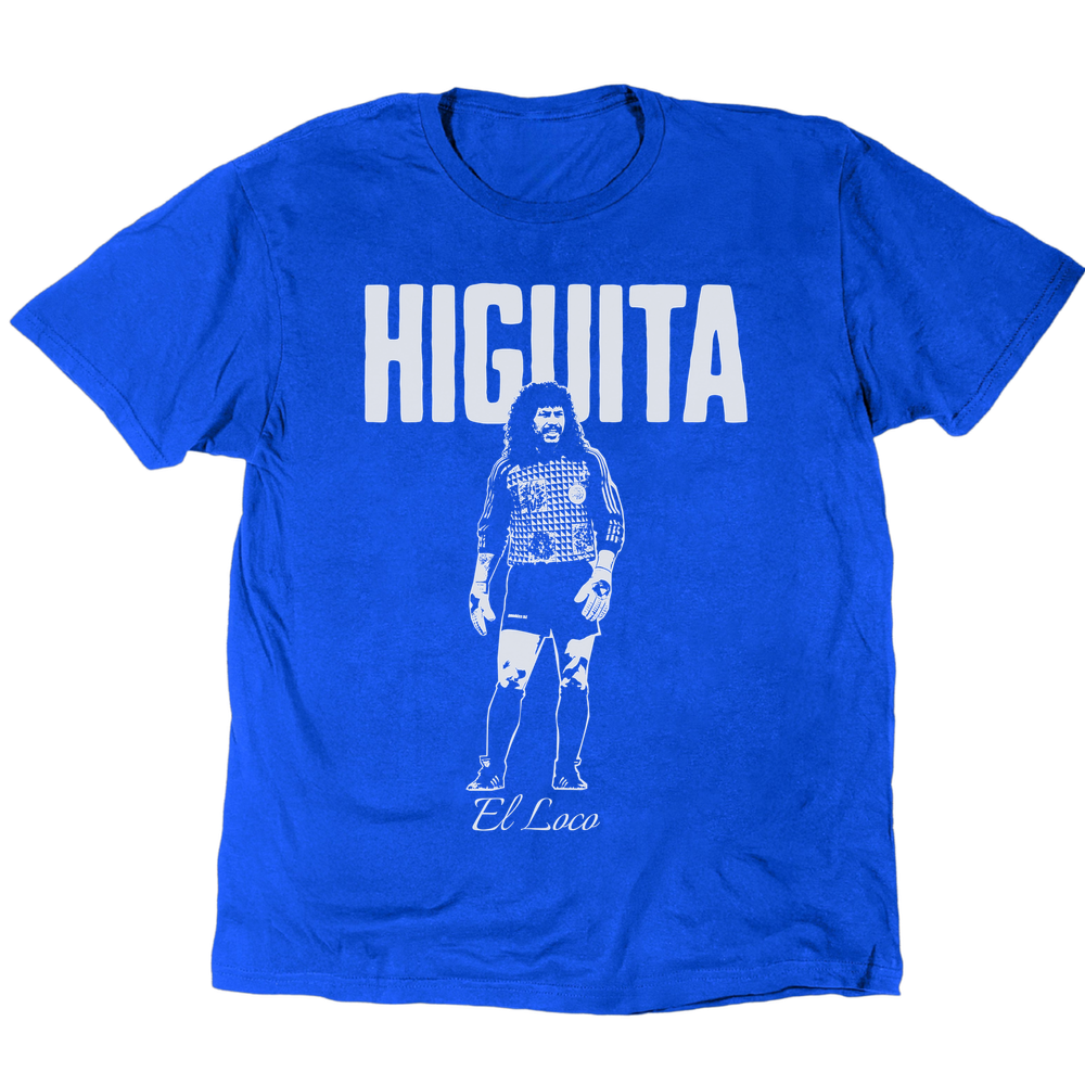 El Loco Rene Higuita T-Shirt - Royal