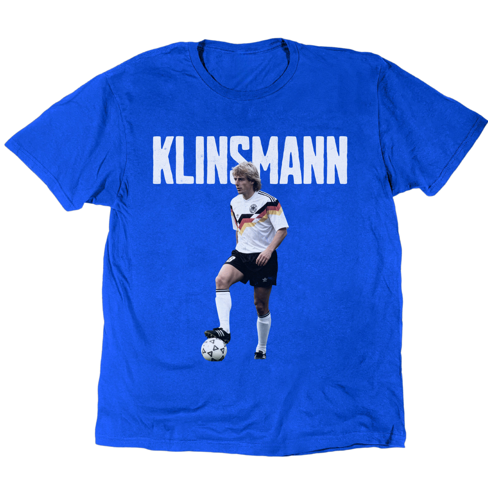Klinsmann 1990 T-Shirt - Royal