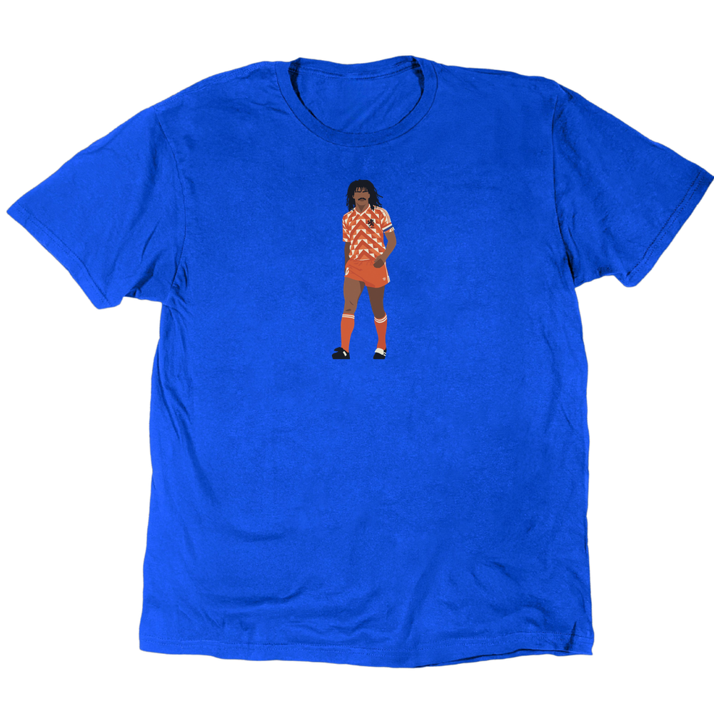 Icons Illustrated Ruud Gullit T-Shirt - Royal