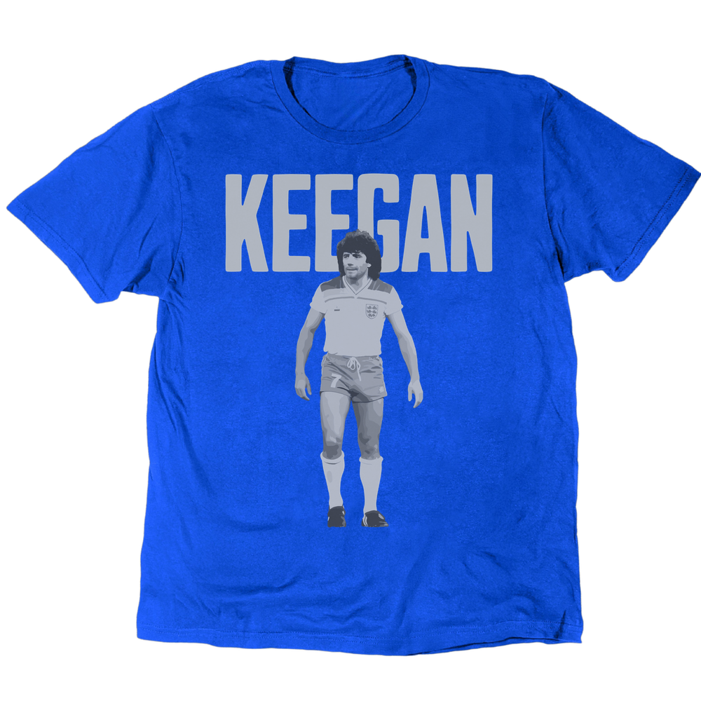 Kevin Keegan 1982 T-Shirt - Royal