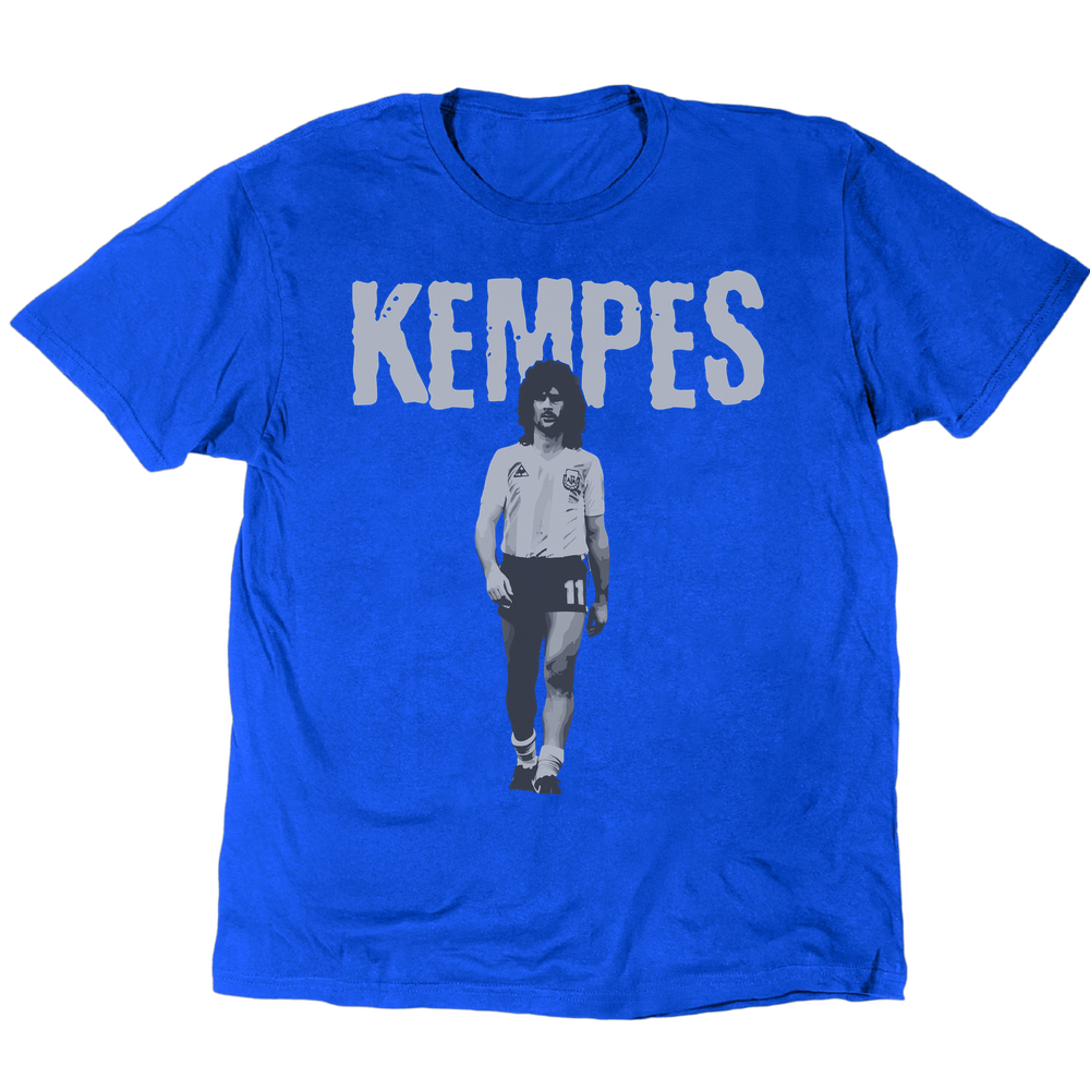Mario Kempes El Matador T-Shirt - Royal